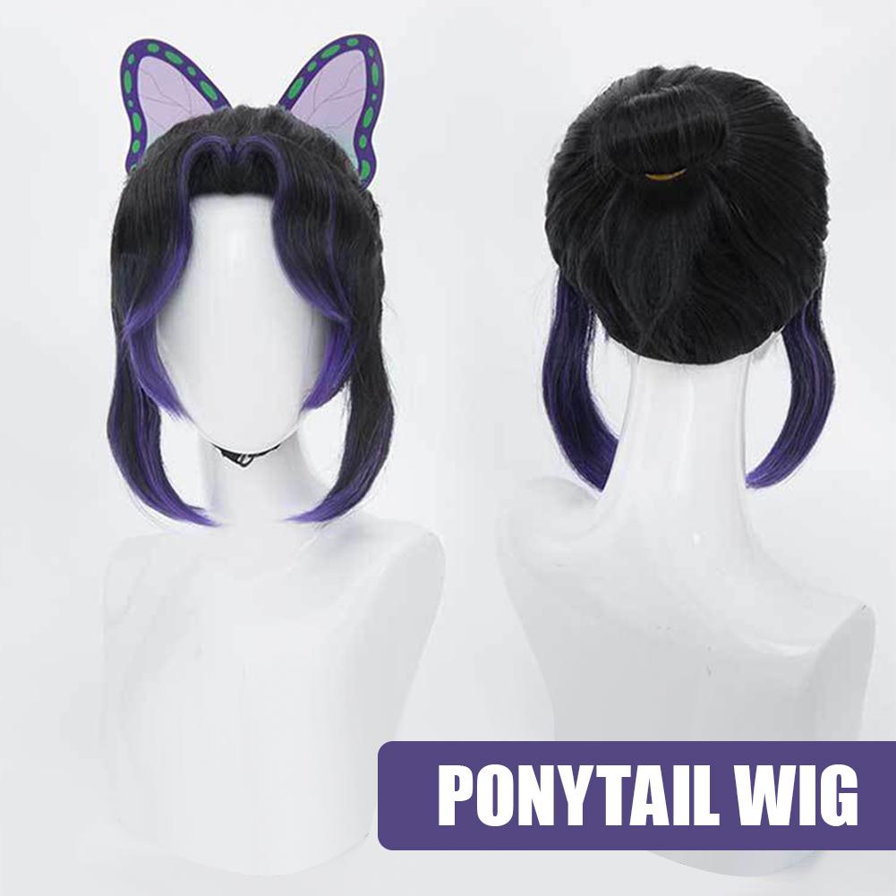Synthetic Braided Wigs For Black Women - Hoge Kwaliteit Kochou Shinobu Kocho Cosplay
