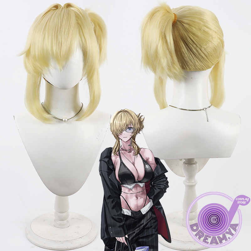 Graf Cosplay Pruik Nikke Godin - Synthetic Wigs recensie en prijs