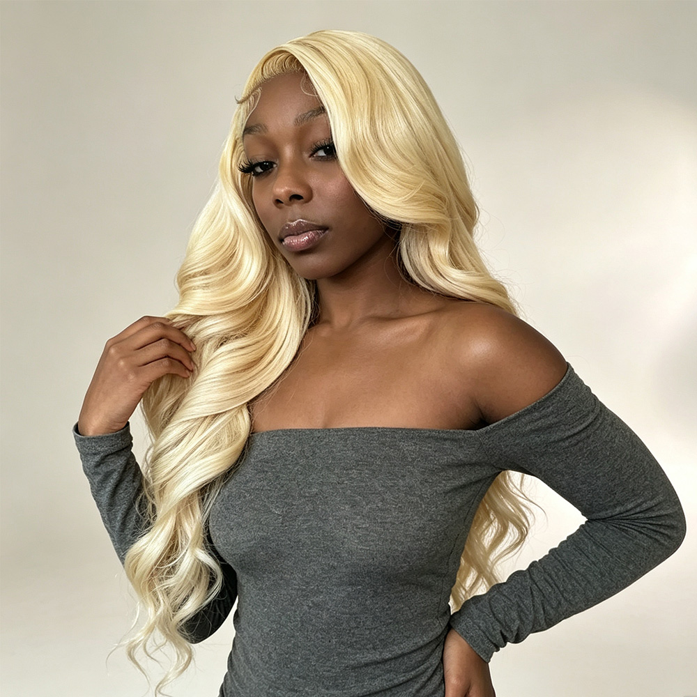 13x4 13x6 HD Transparante Lace - 613 Blonde Body Wave Lace Front Wig recensie en prijs