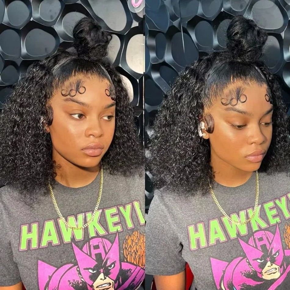 Kort Bobpruik zonder lijm, 16  - Hd Lace Frontal Wig Human Hair Pre Plucked recensie en prijs